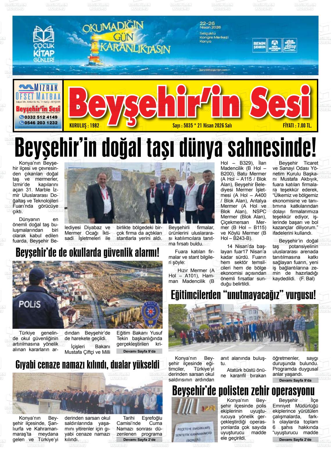 Konya Beysehirinsesi 21.04.2026