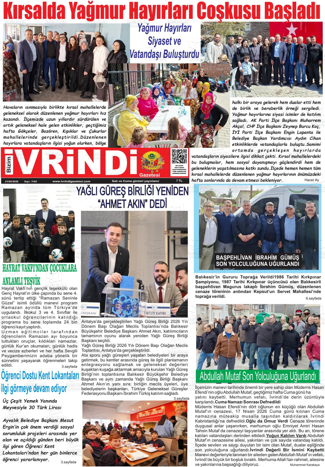 Balikesir Bizimivrindi 21.04.2026