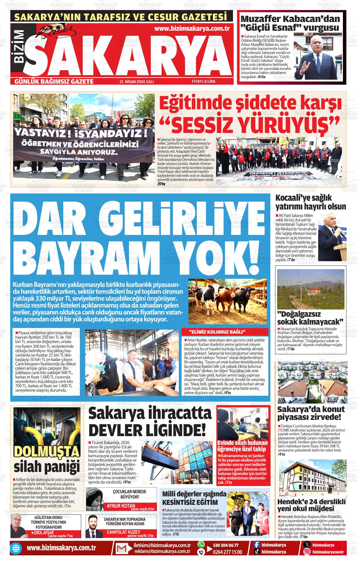 Sakarya Bizim 21.04.2026