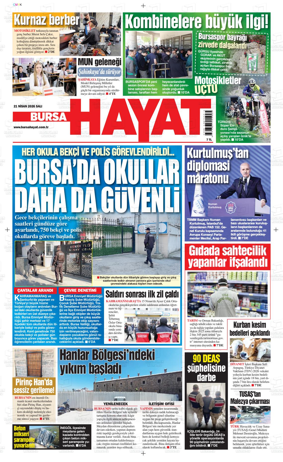 Bursa Hayat 21.04.2026
