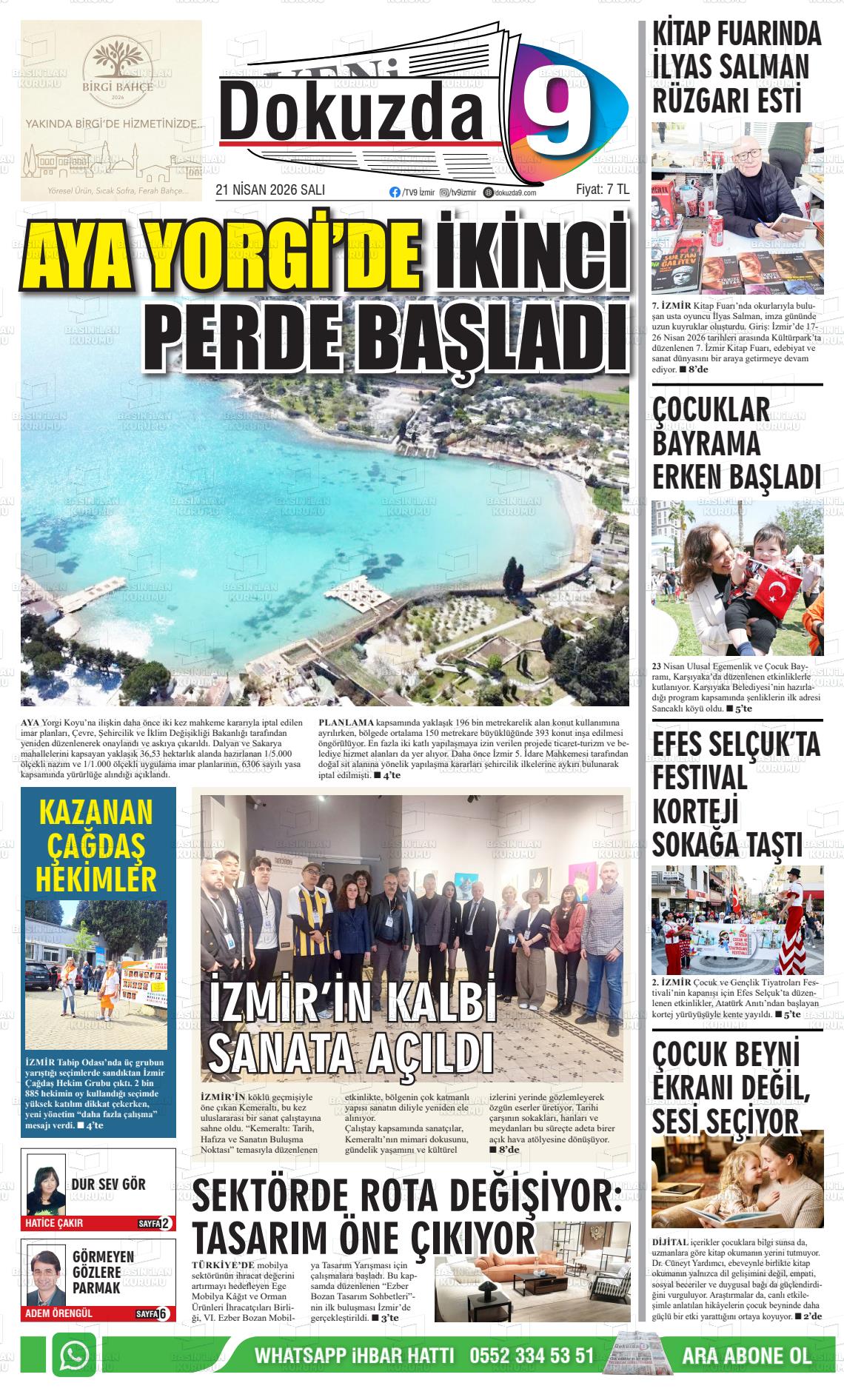 Izmir Buyuktorbali 21.04.2026