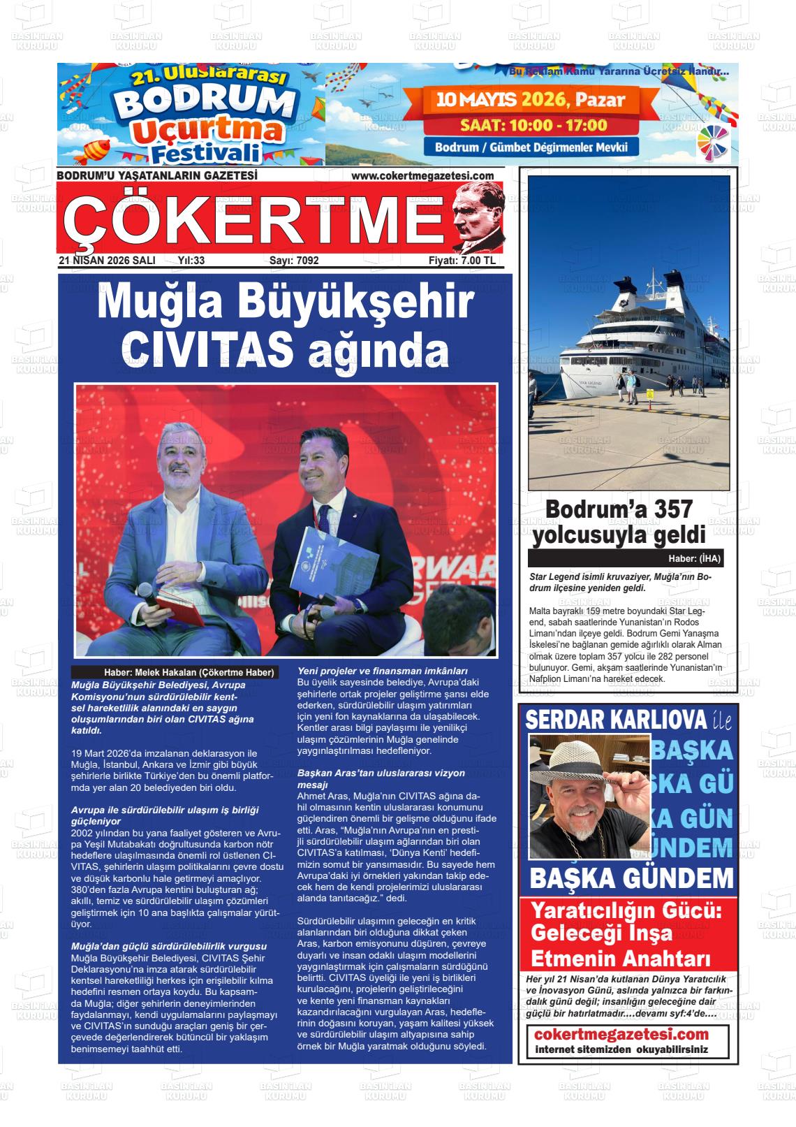 Mugla Cokertme 21.04.2026