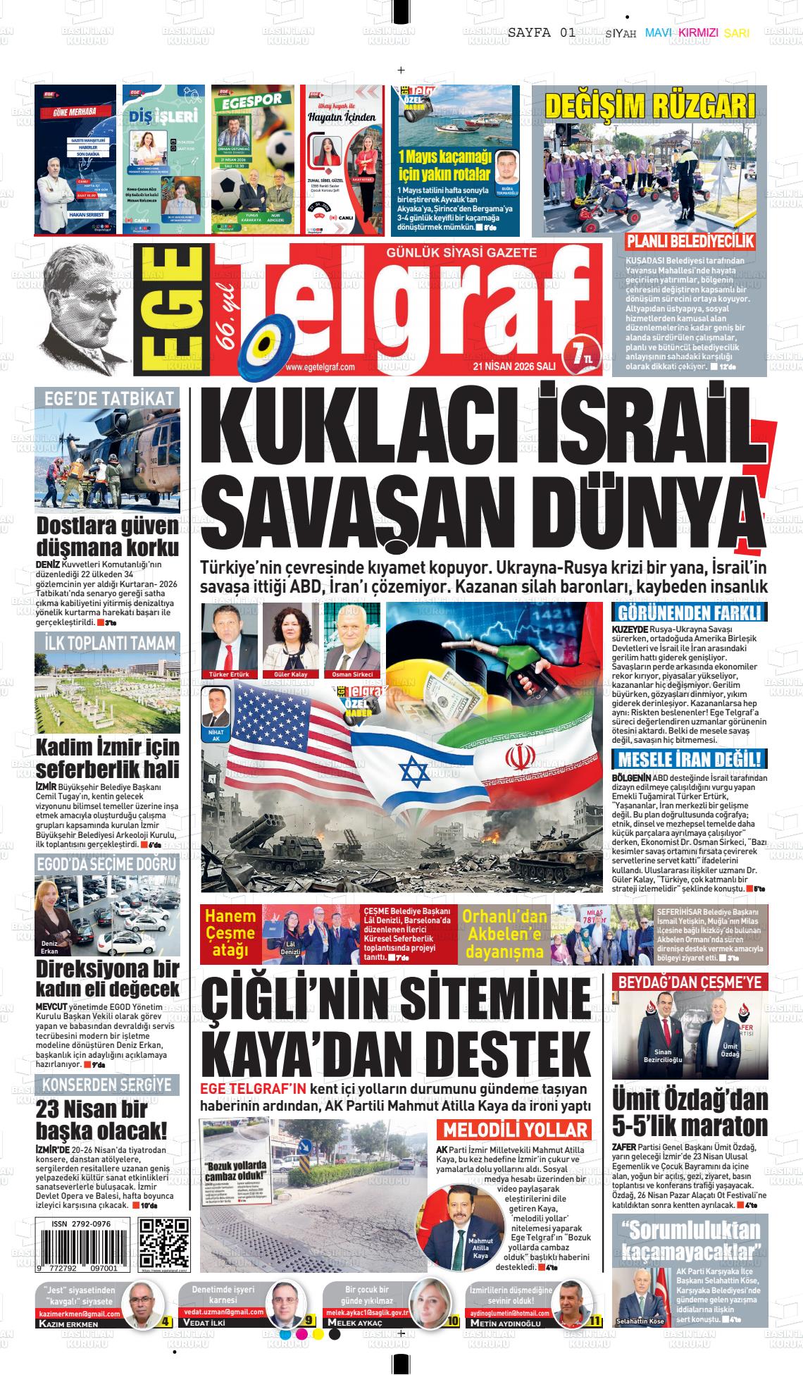 Izmir Egetelgraf 21.04.2026