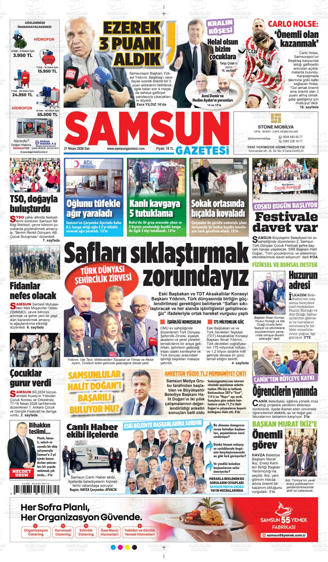 Samsun Ekip 21.04.2026