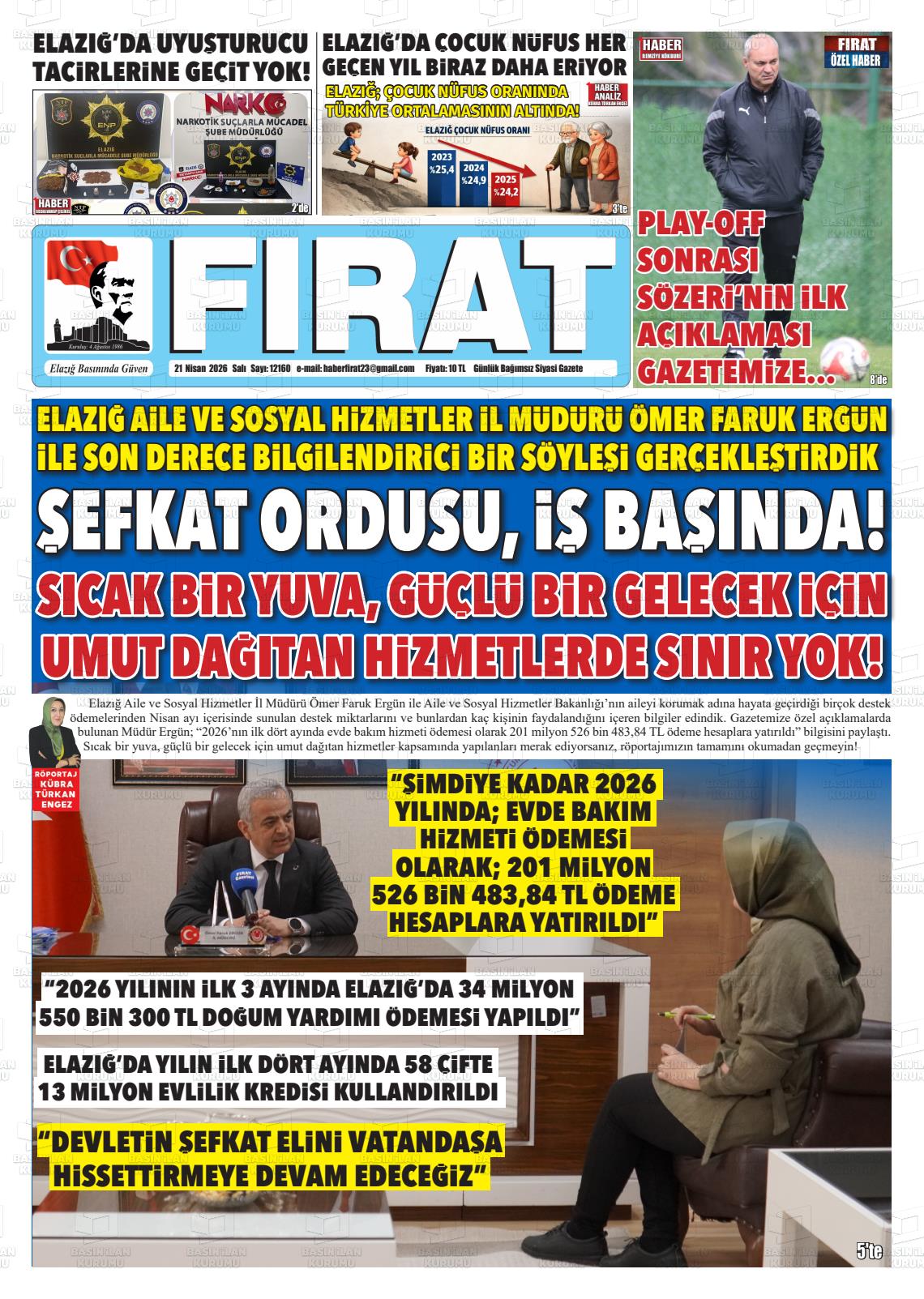 Elazig Firatgazetesi 21.04.2026