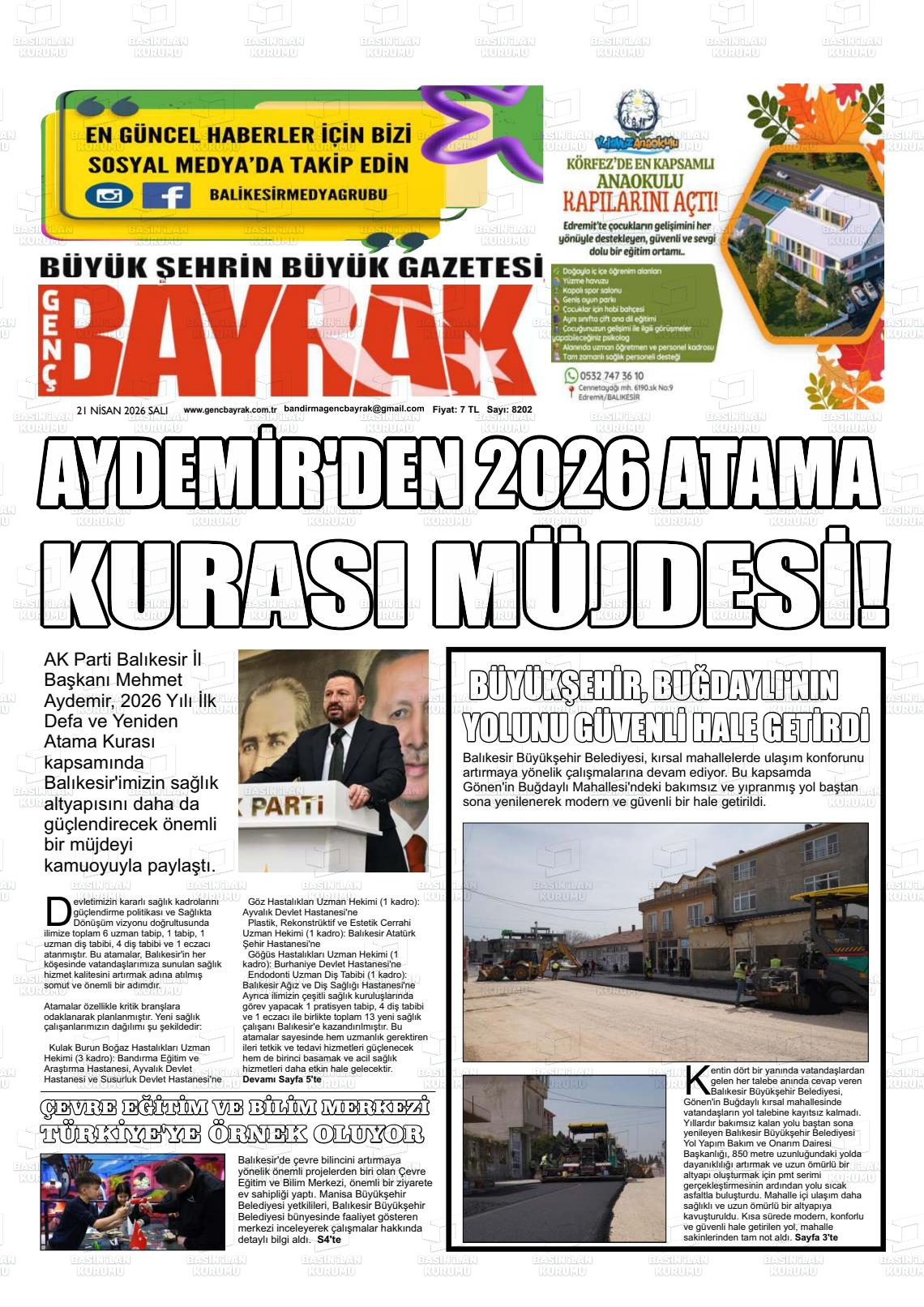 Balikesir Gencbayrak 21.04.2026