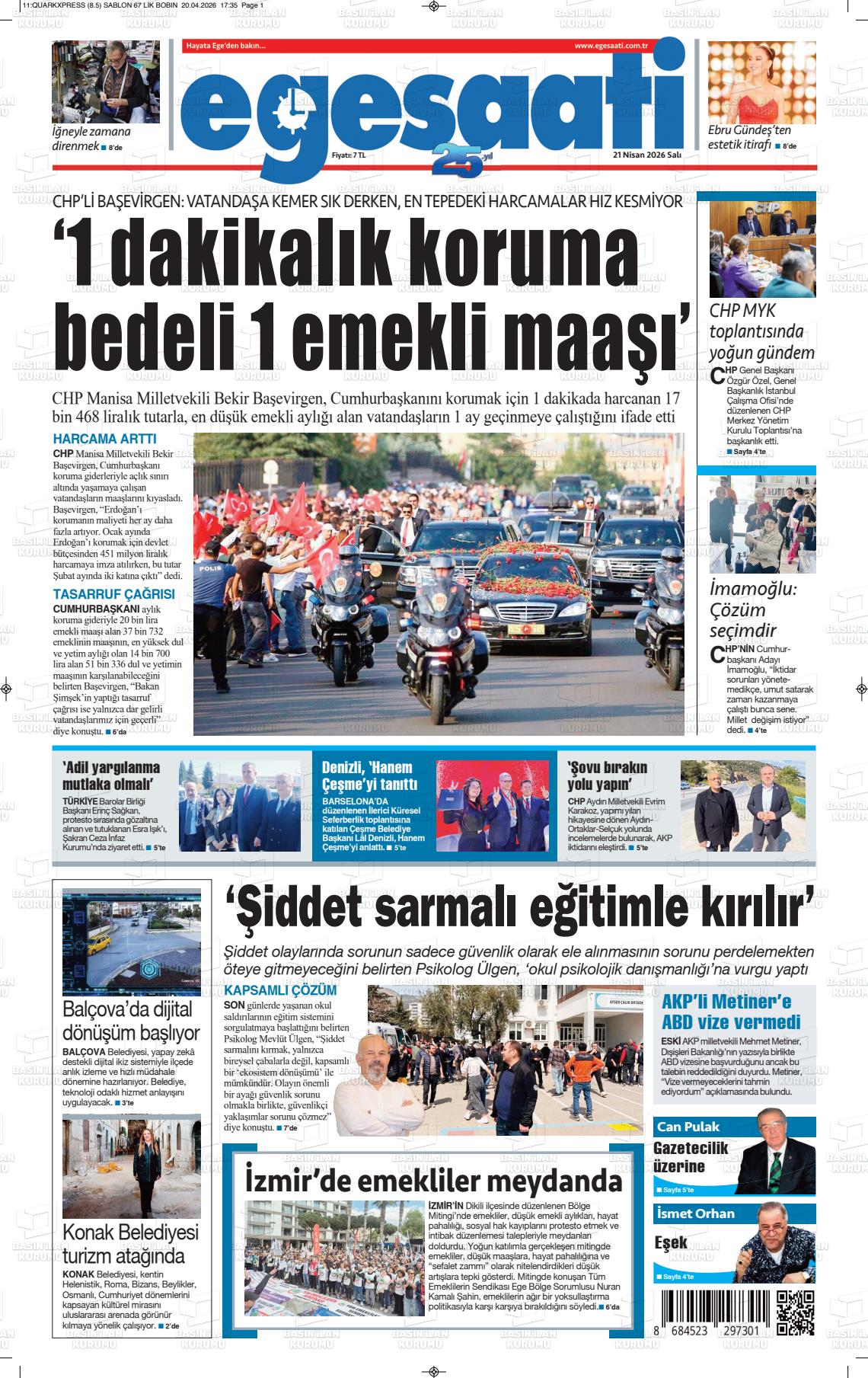 Izmir Haberekspres 21.04.2026