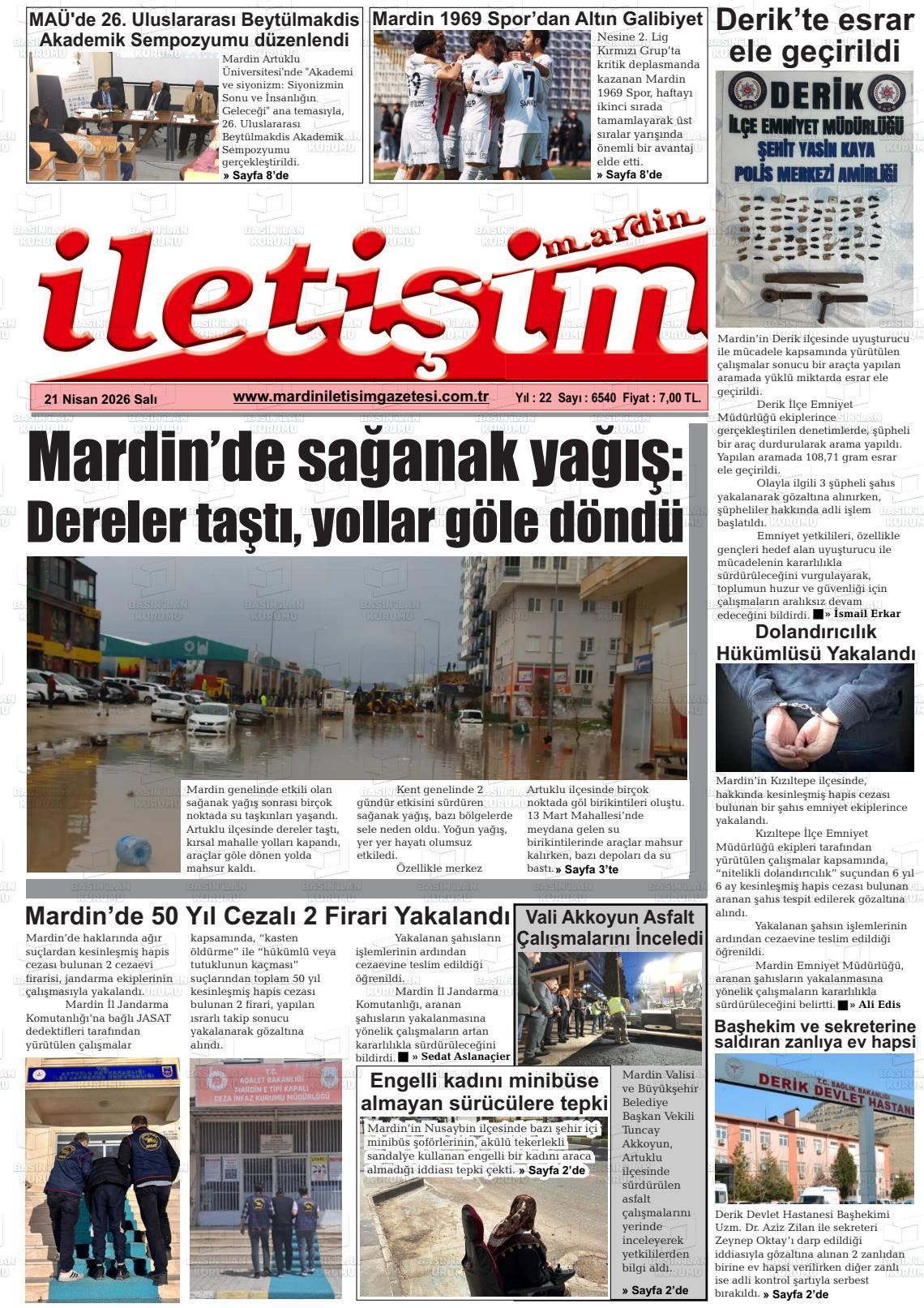 Mardin Iletisim 21.04.2026