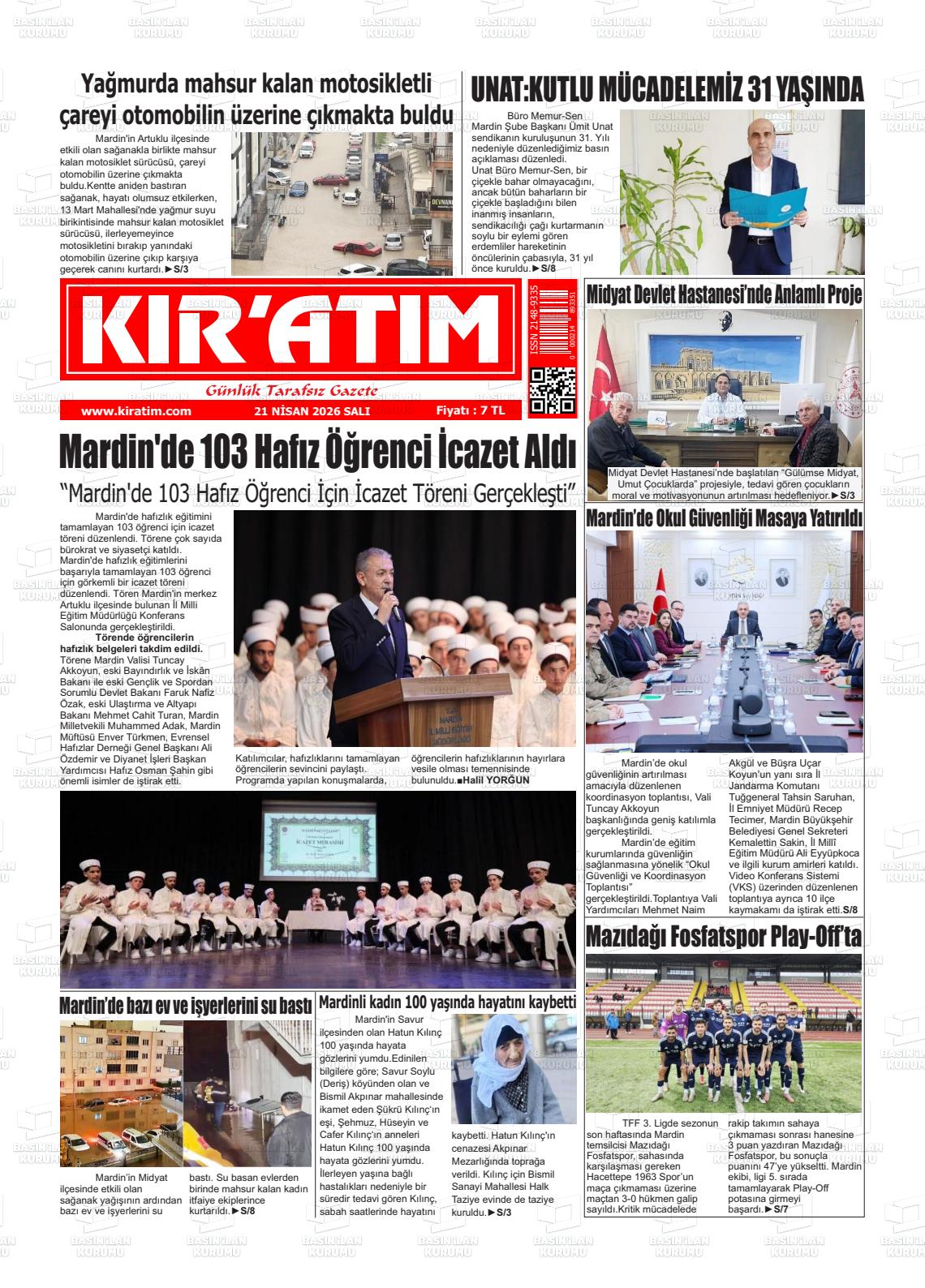 Mardin Kiratim 21.04.2026