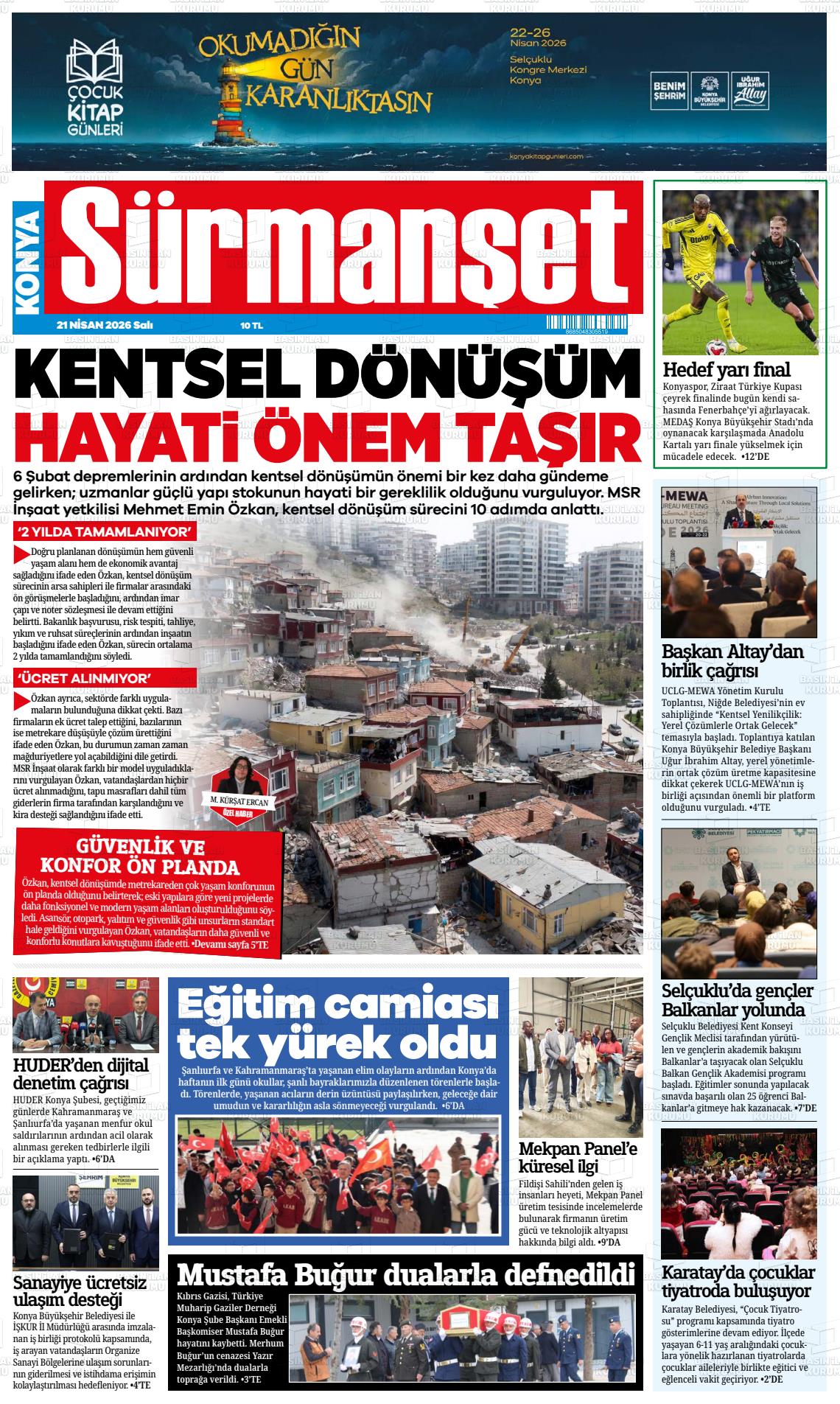 Konya Ninsesi 21.04.2026