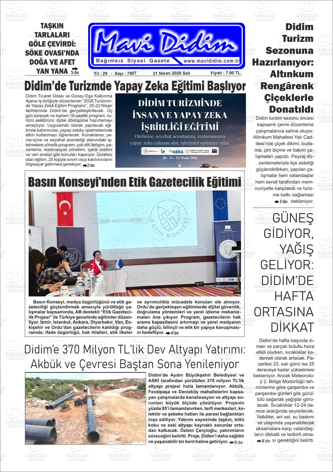Aydin Mavididim 21.04.2026