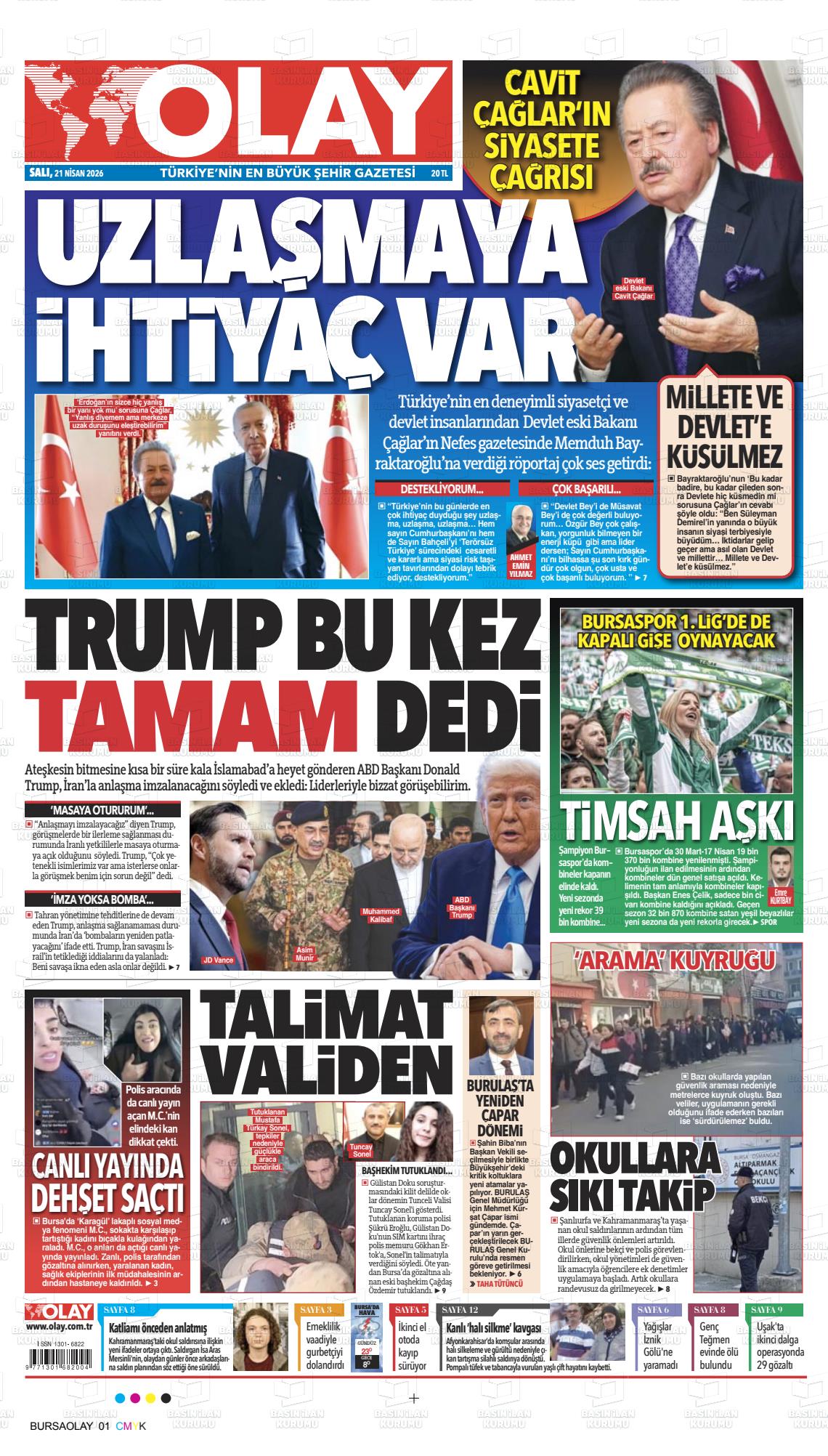 Hatay Olay 21.04.2026