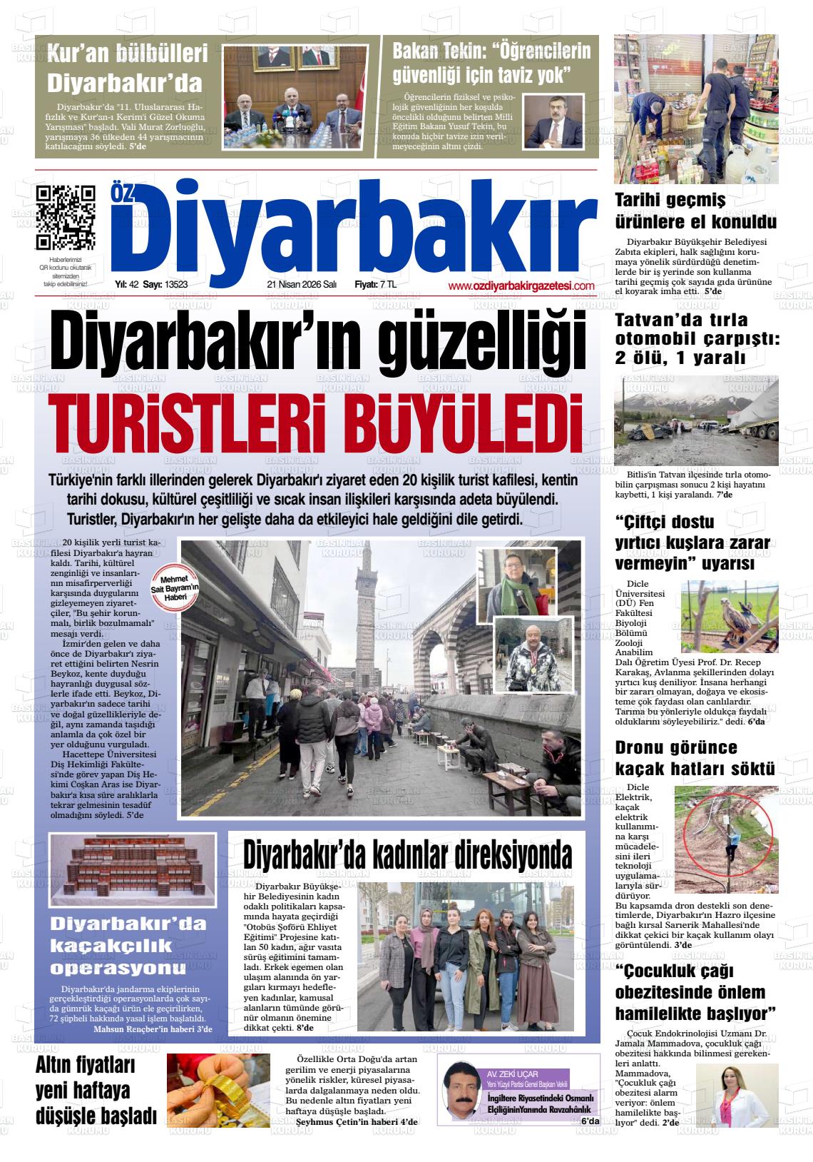 Diyarbakir Oz 21.04.2026