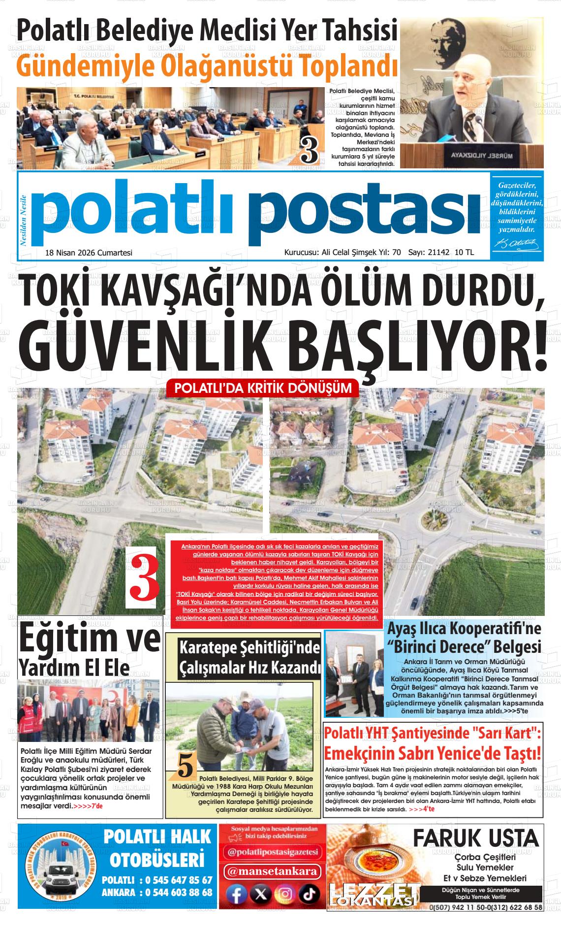 Ankara Polatlipostasi 21.04.2026