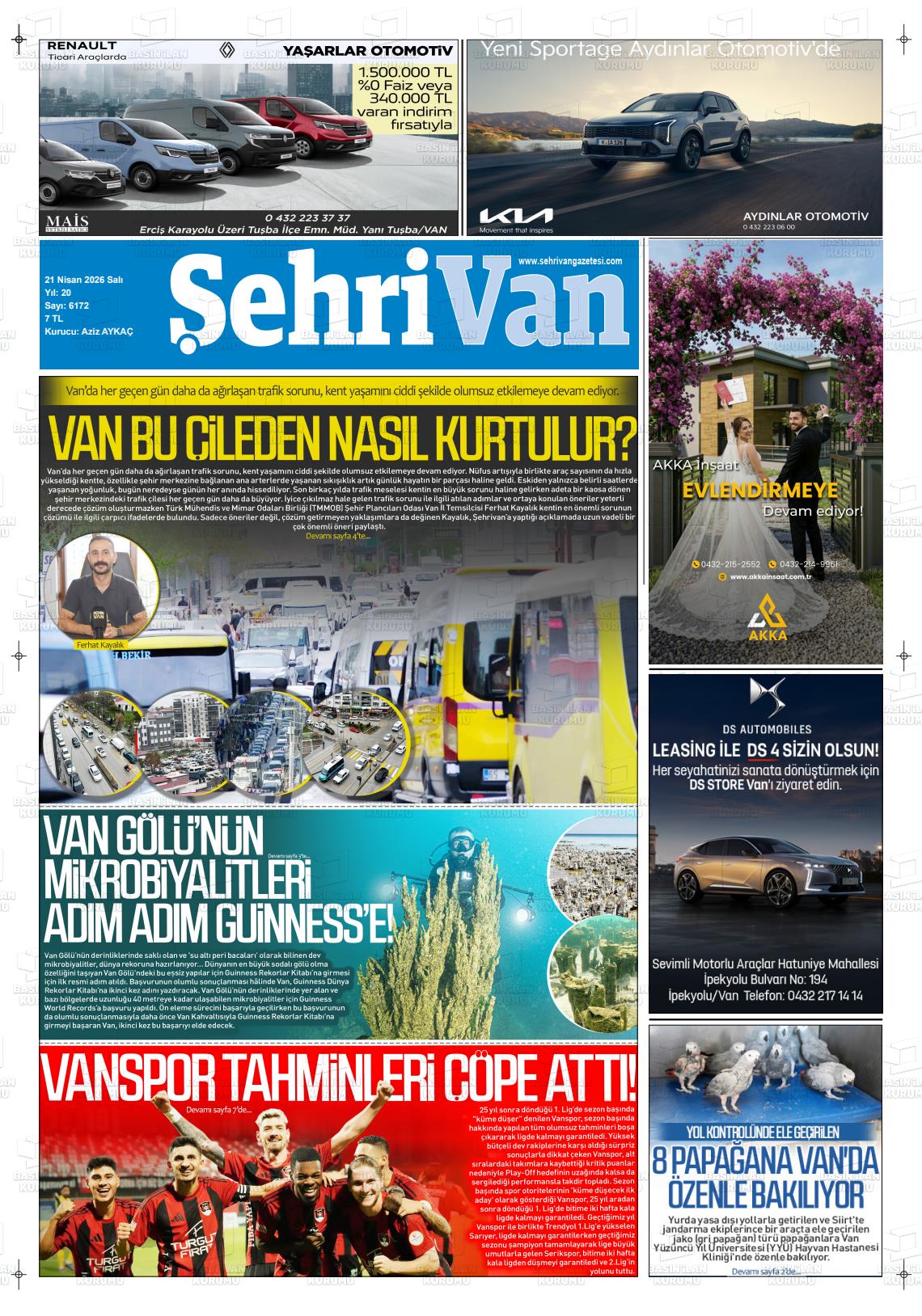 Van Sehri 21.04.2026