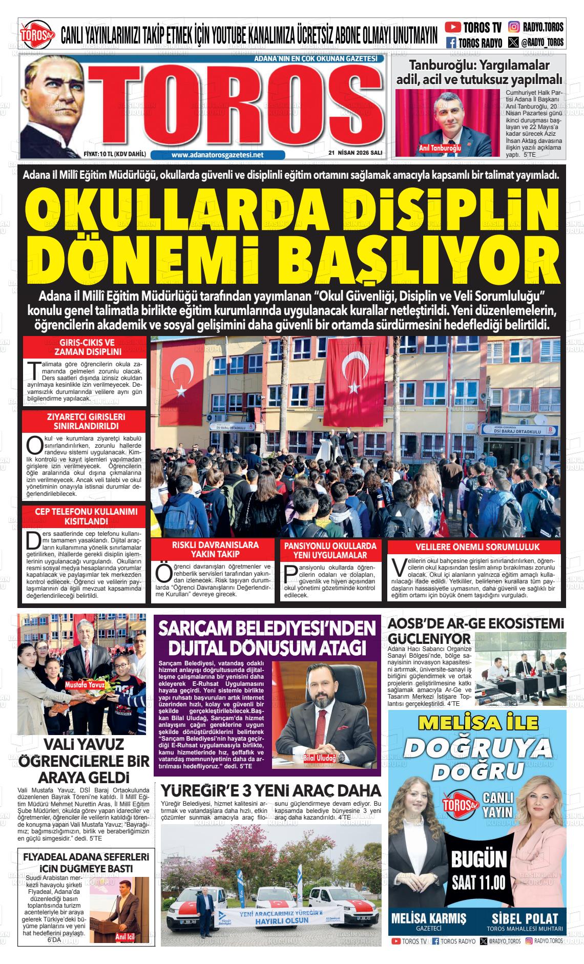 Antalya Toros 21.04.2026