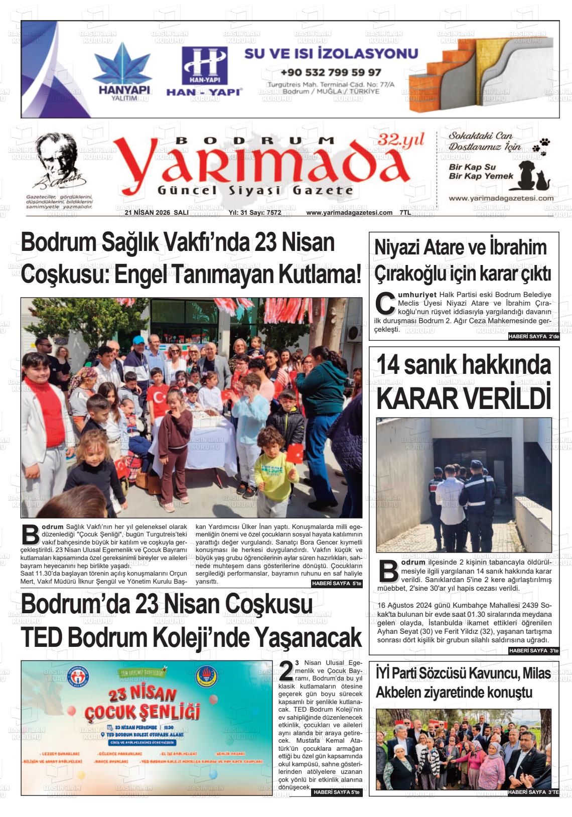Mugla Yarimada 21.04.2026