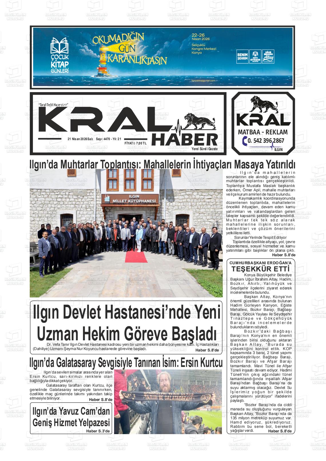 Konya Yeniilginpostasi 21.04.2026