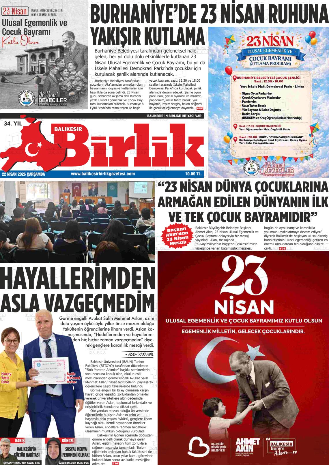 Balikesir Birlik 22.04.2026