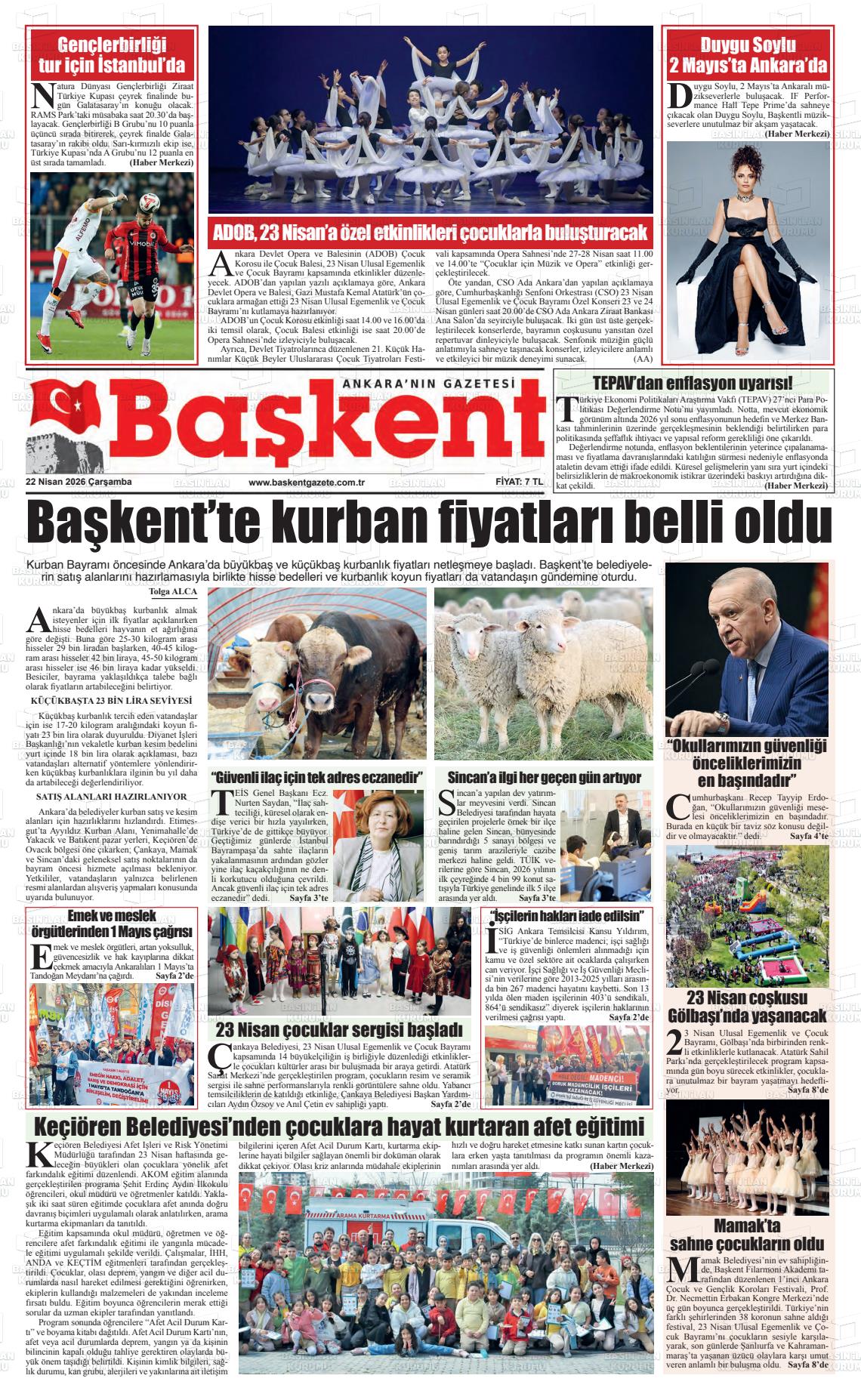 Ankara Baskent 22.04.2026