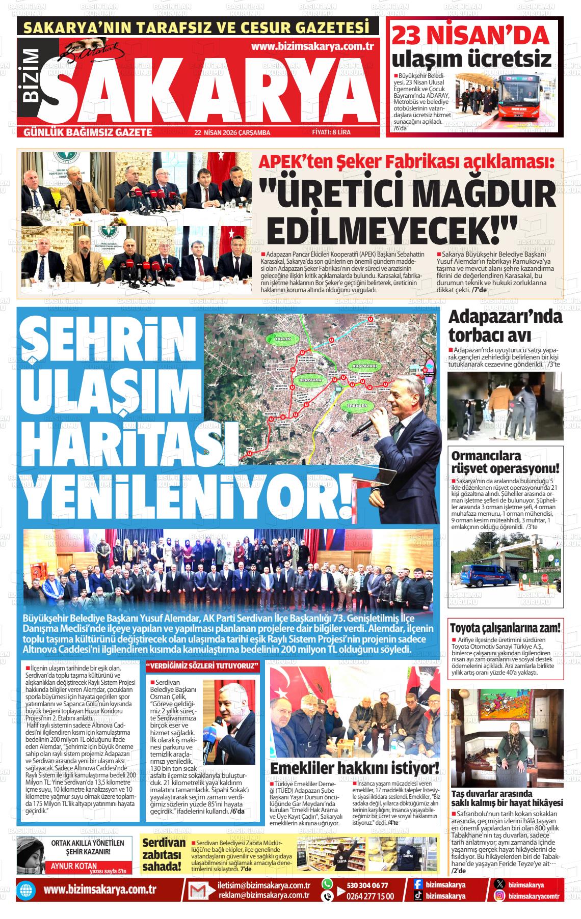 Sakarya Bizim 22.04.2026