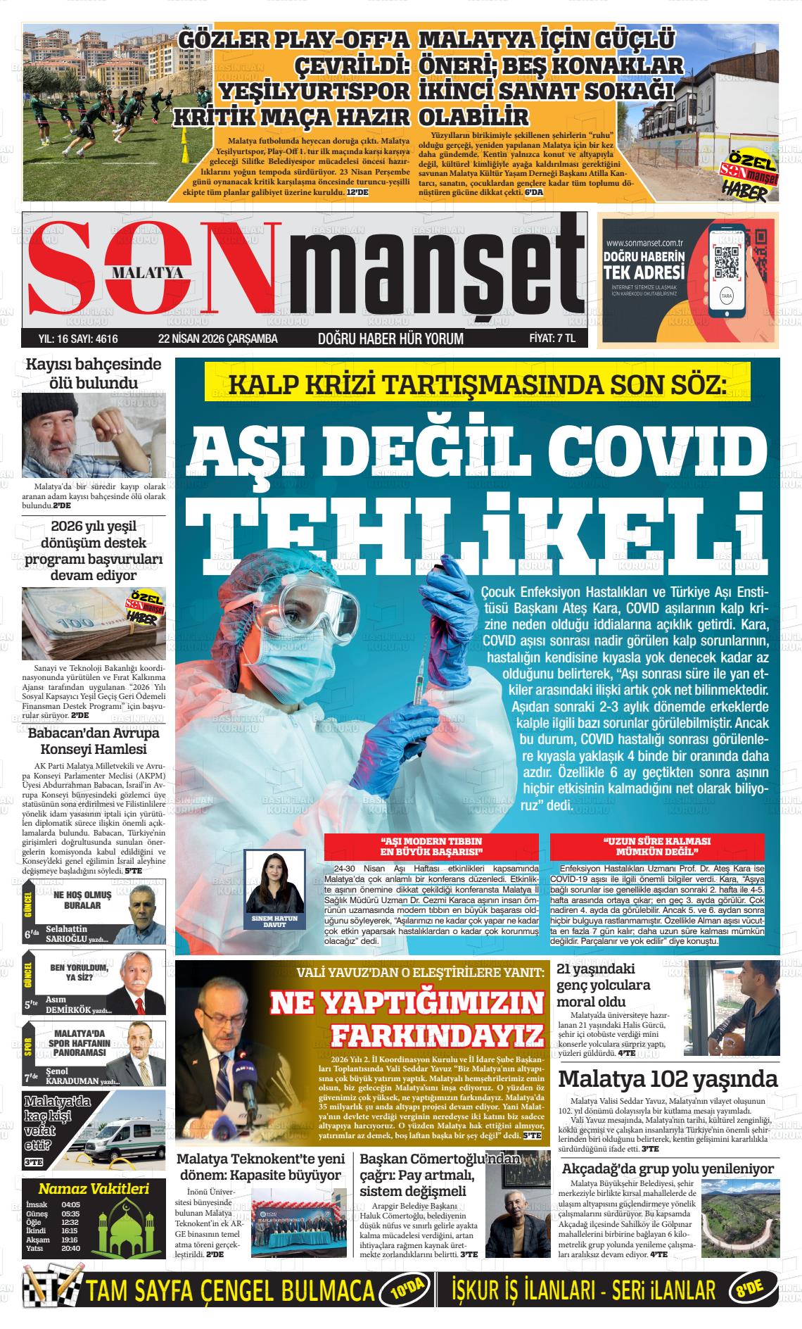 Malatya Busabah 22.04.2026