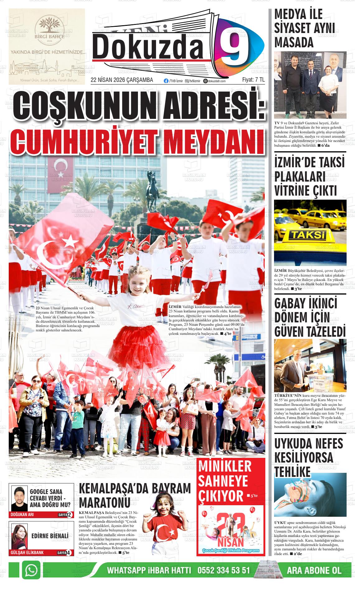 Izmir Buyuktorbali 22.04.2026
