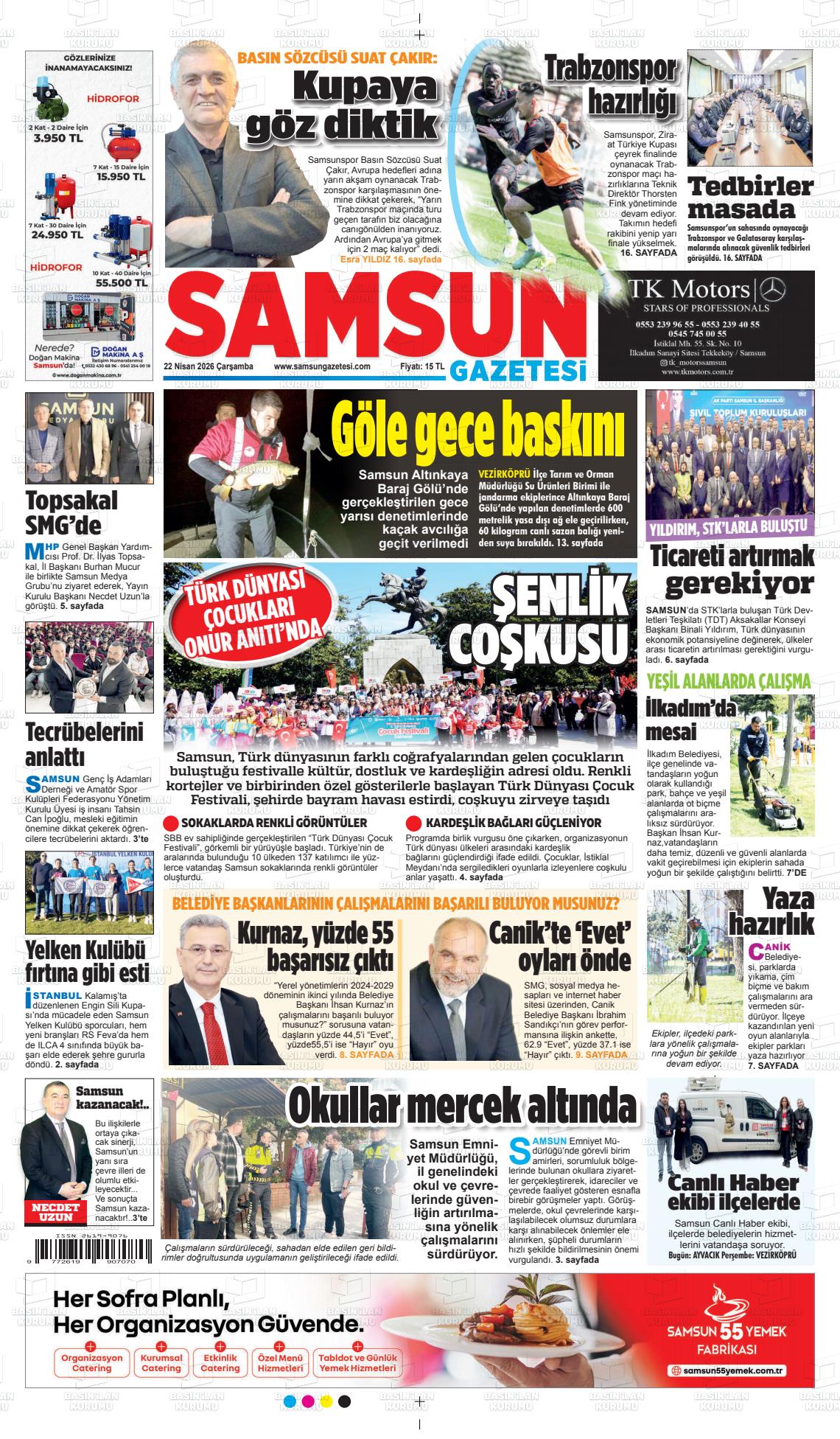 Samsun Ekip 22.04.2026