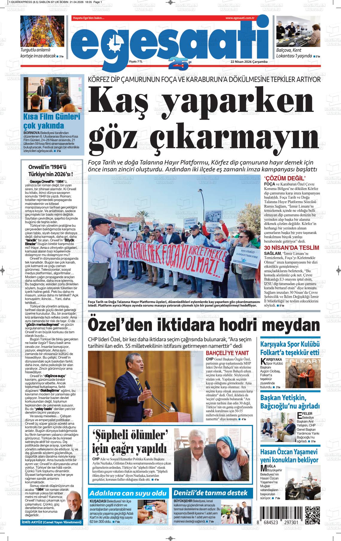 Izmir Haberekspres 22.04.2026