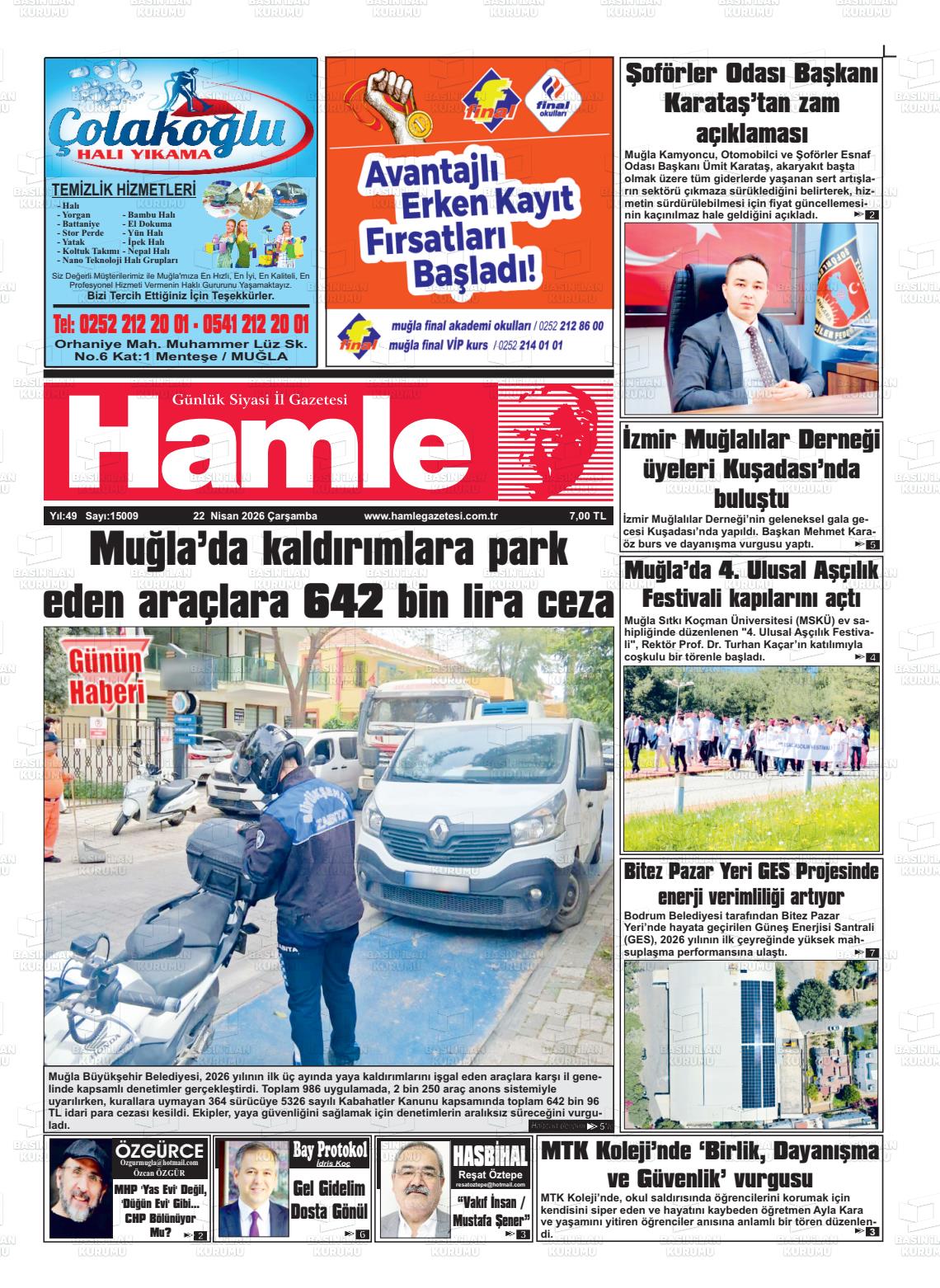 Mugla Hamle 22.04.2026