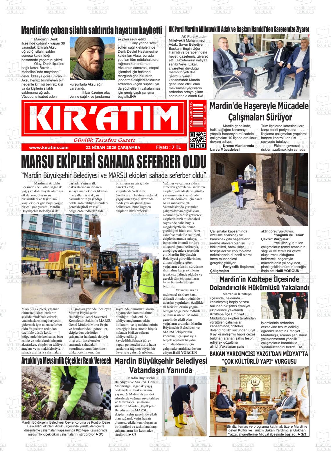 Mardin Kiratim 22.04.2026