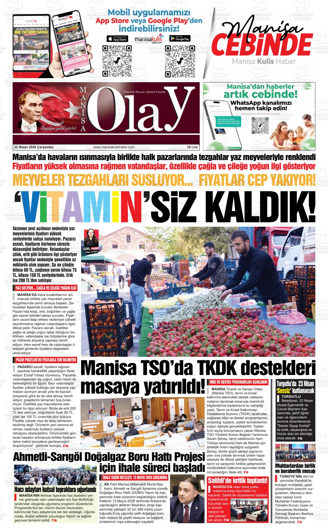 Manisa Olay 22.04.2026