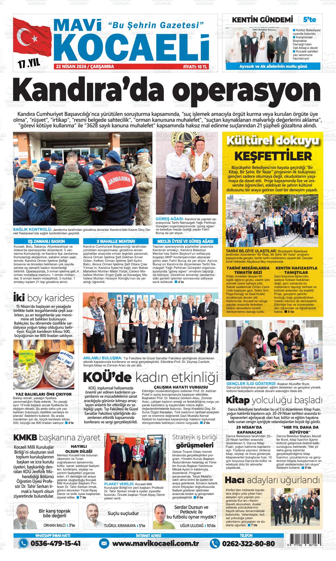 Kocaeli Mavi 22.04.2026