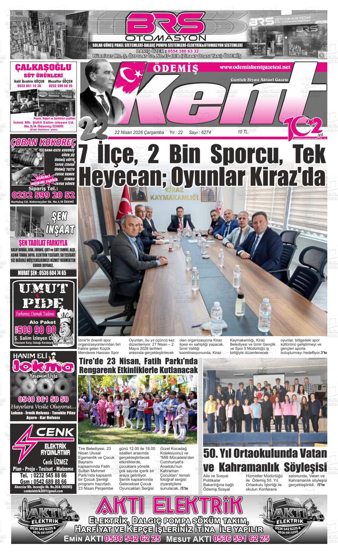 Izmir Odemiskent 22.04.2026