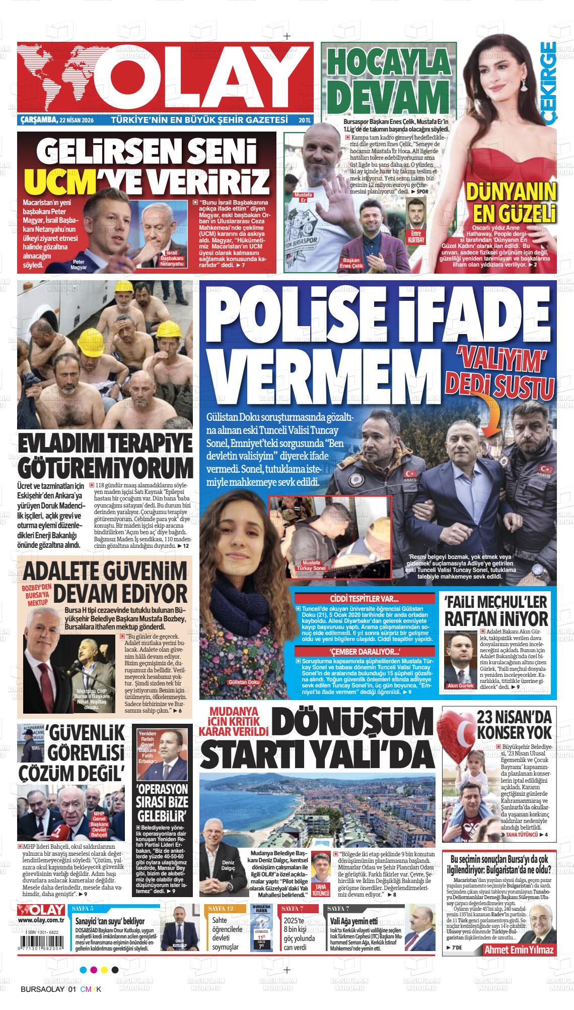 Hatay Olay 22.04.2026
