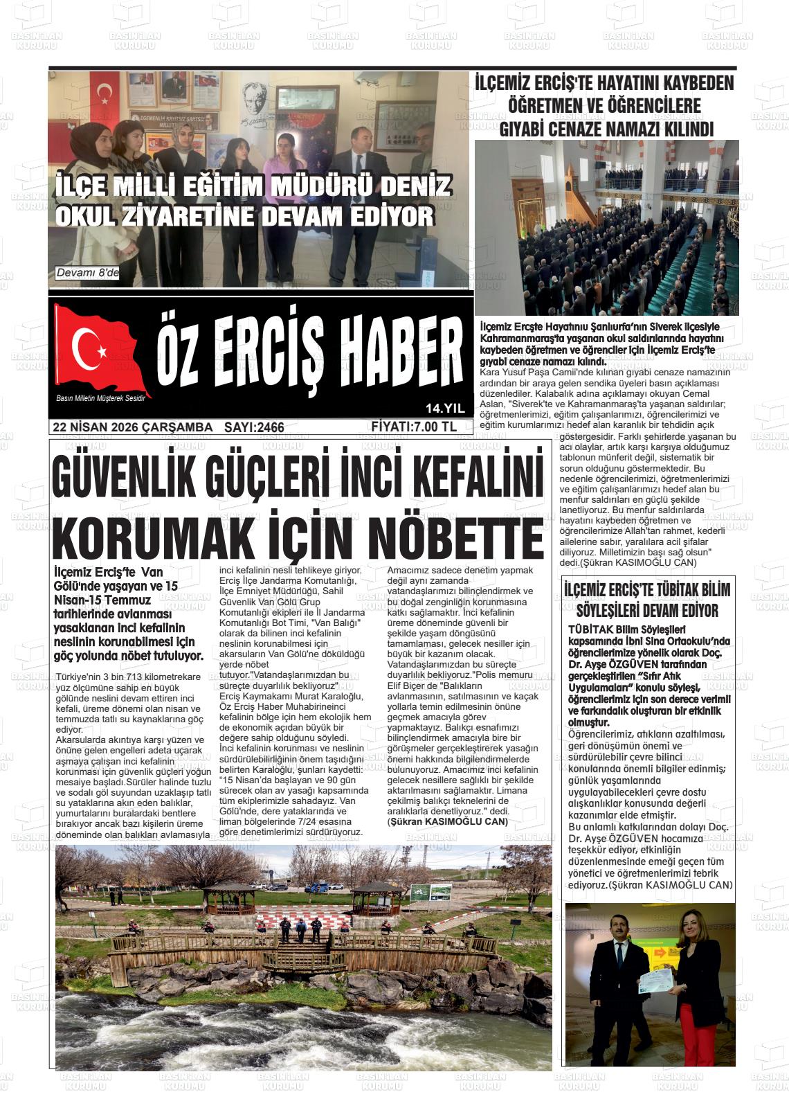 Van Ozercishaber 22.04.2026