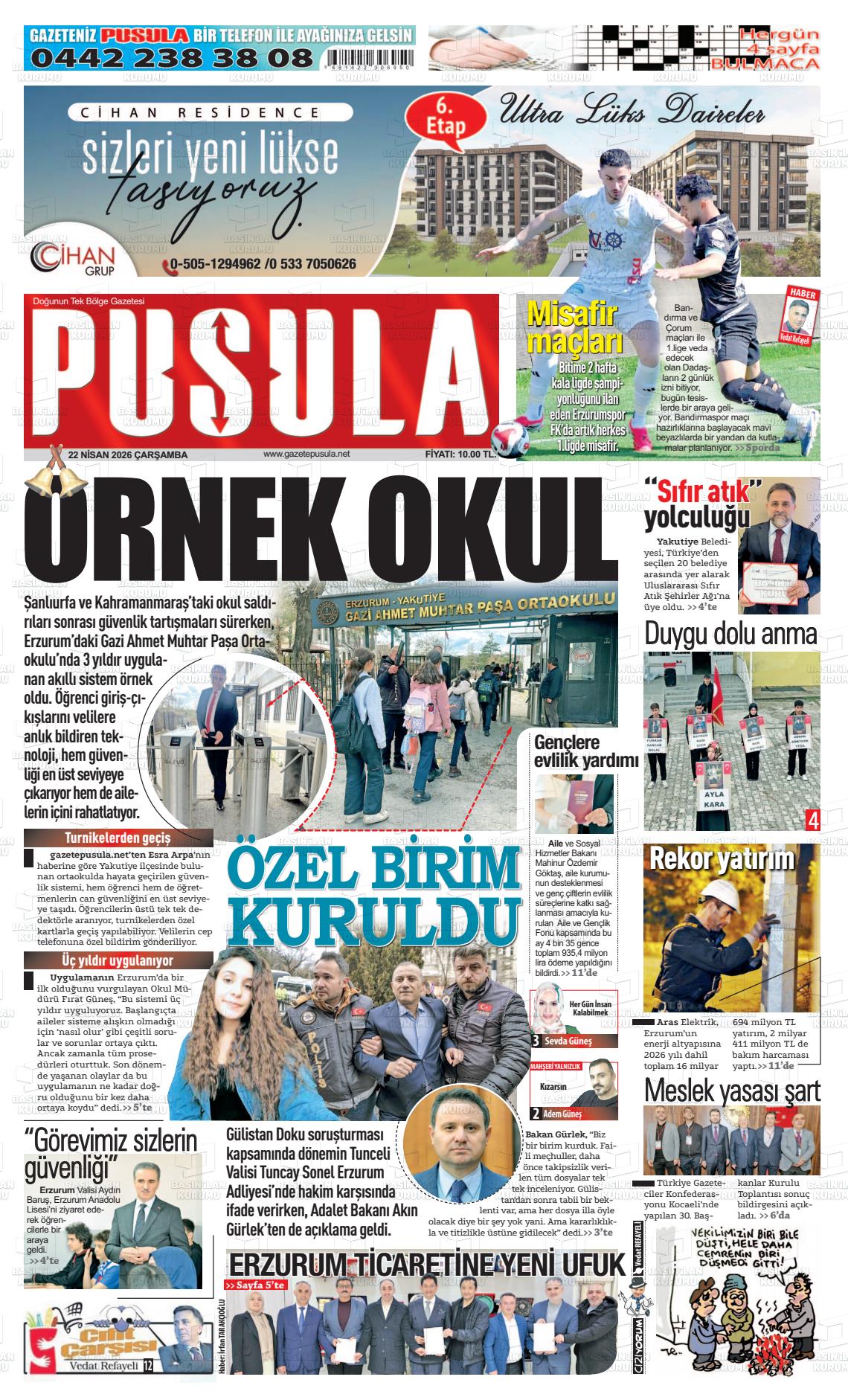 Zonguldak Pusula 22.04.2026