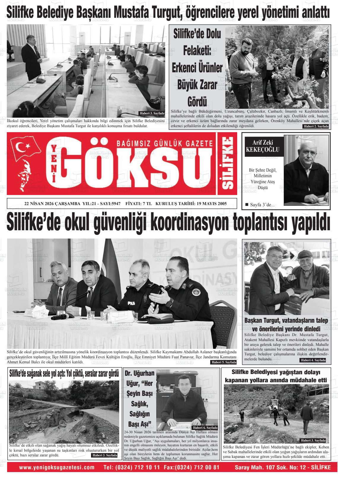 Mersin Yenigoksu 22.04.2026