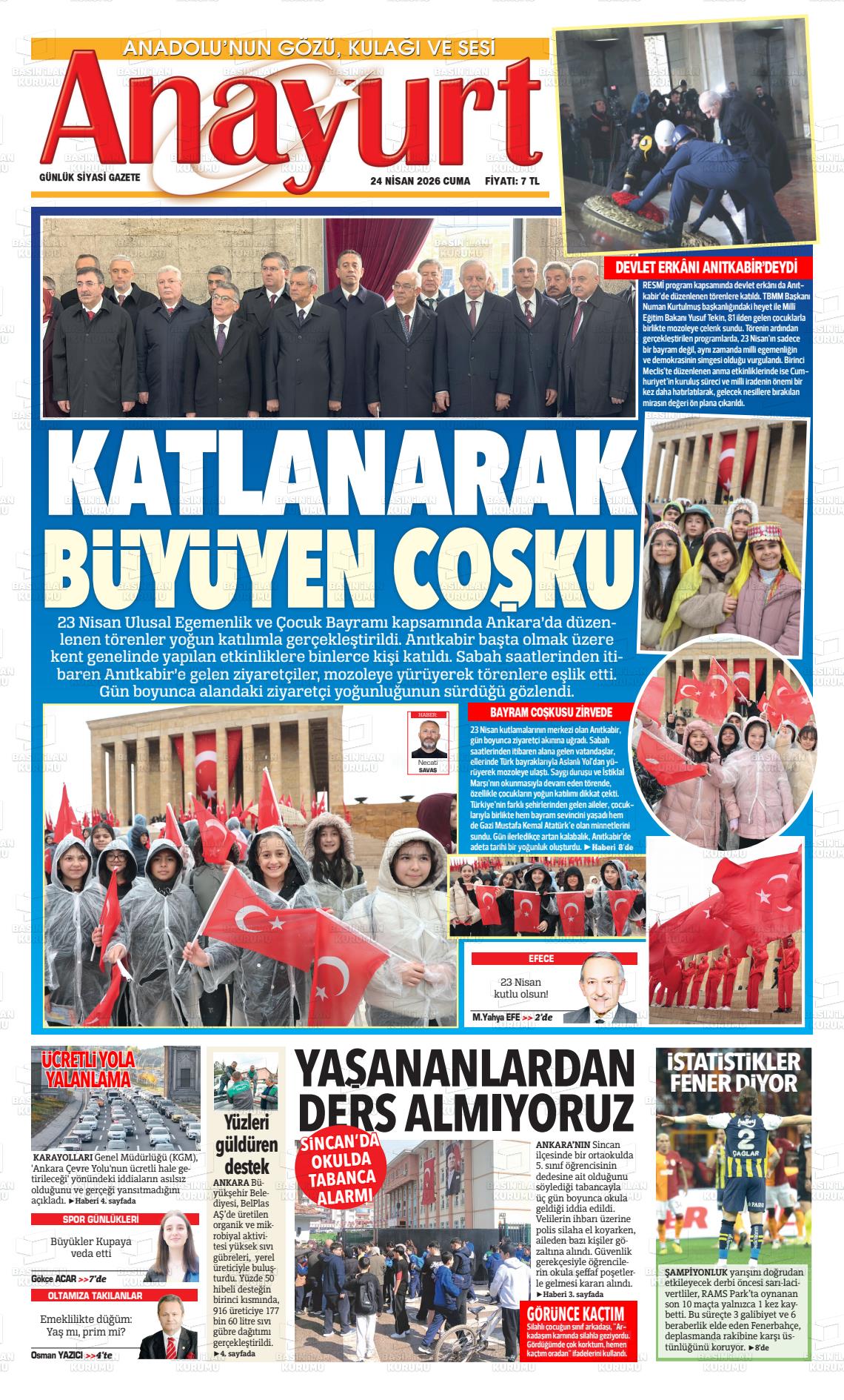 Ankara Anayurt 24.04.2026