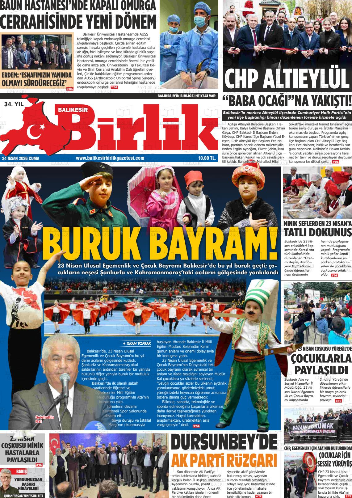 Balikesir Birlik 24.04.2026