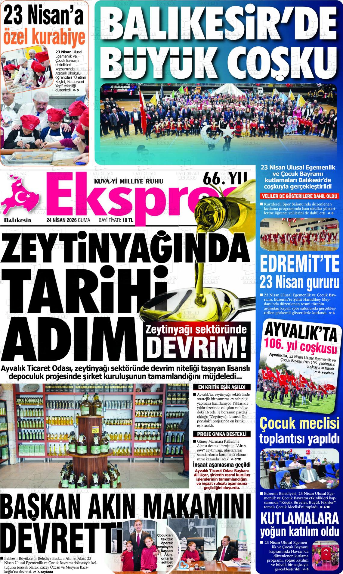 Balikesir Ekspres 24.04.2026