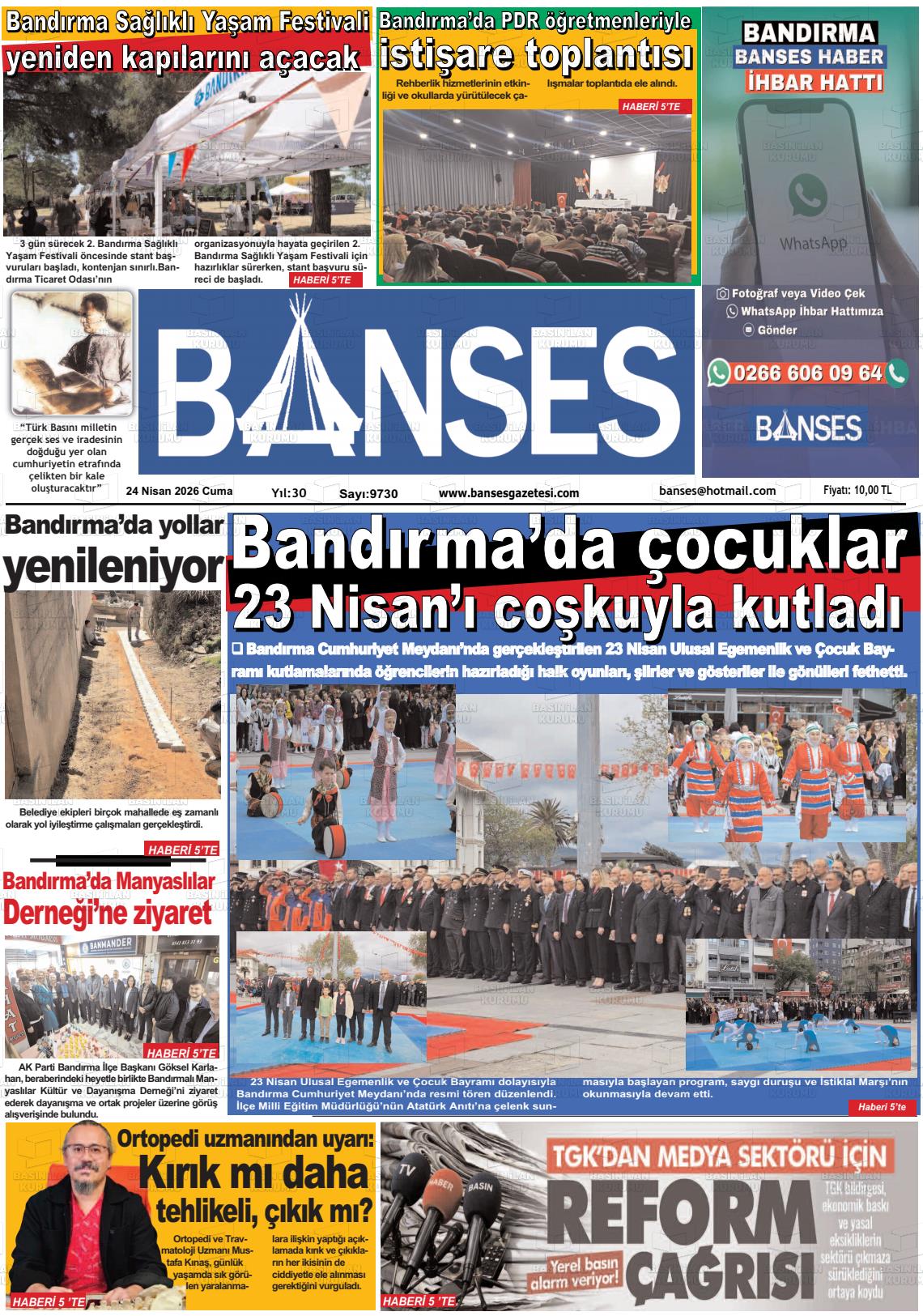 Balikesir Banses 24.04.2026