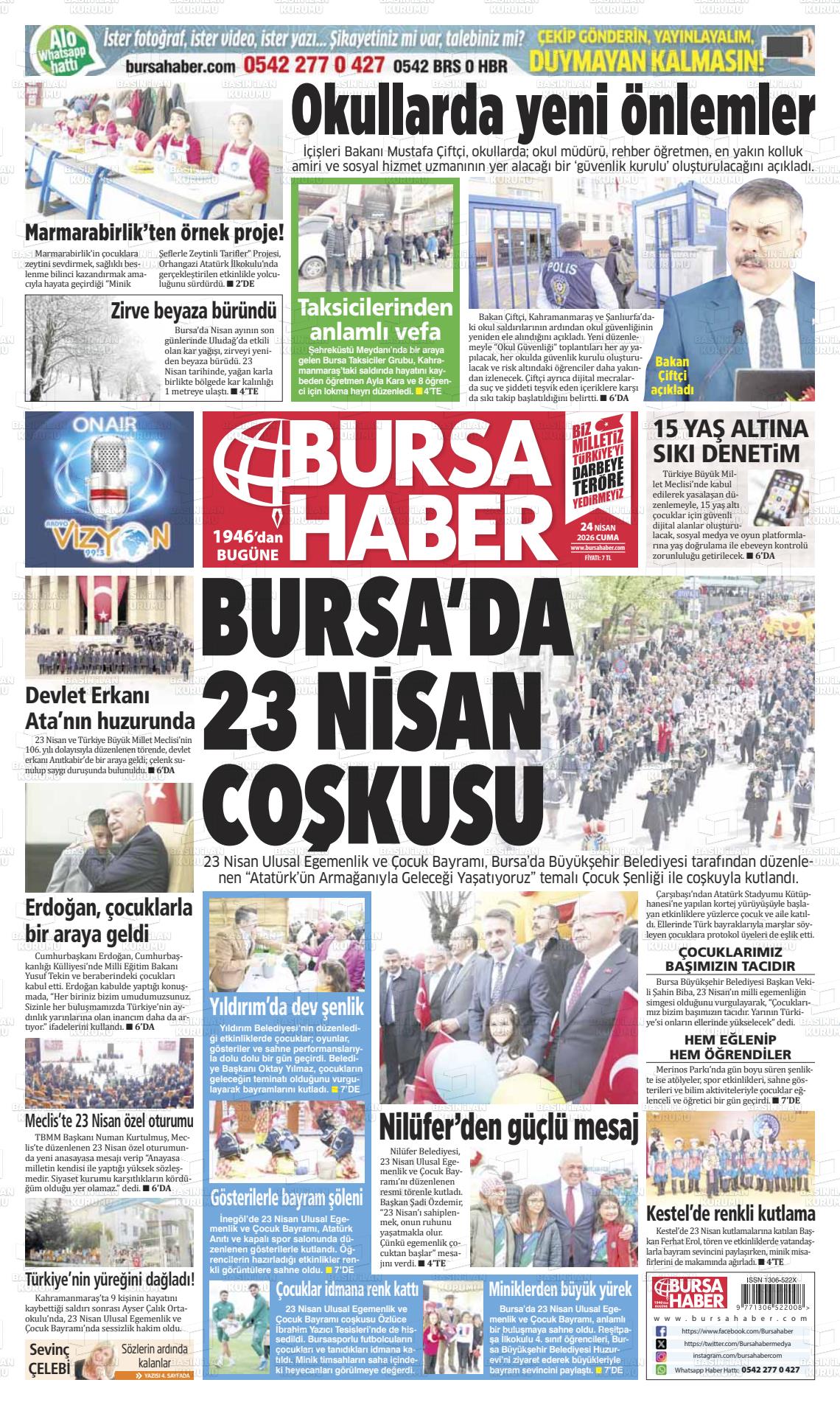 Bursa Haber 24.04.2026