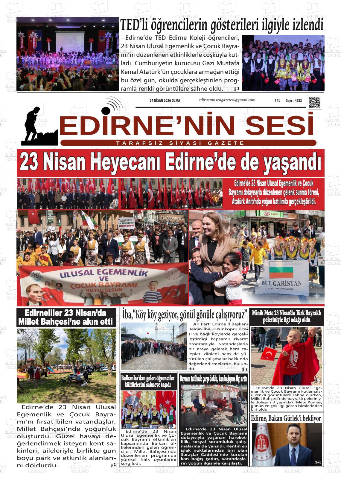 Edirne Star 24.04.2026