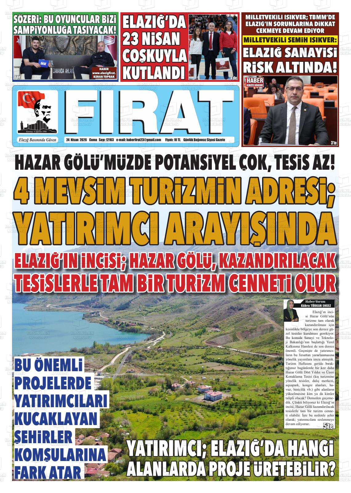 Elazig Firatgazetesi 24.04.2026