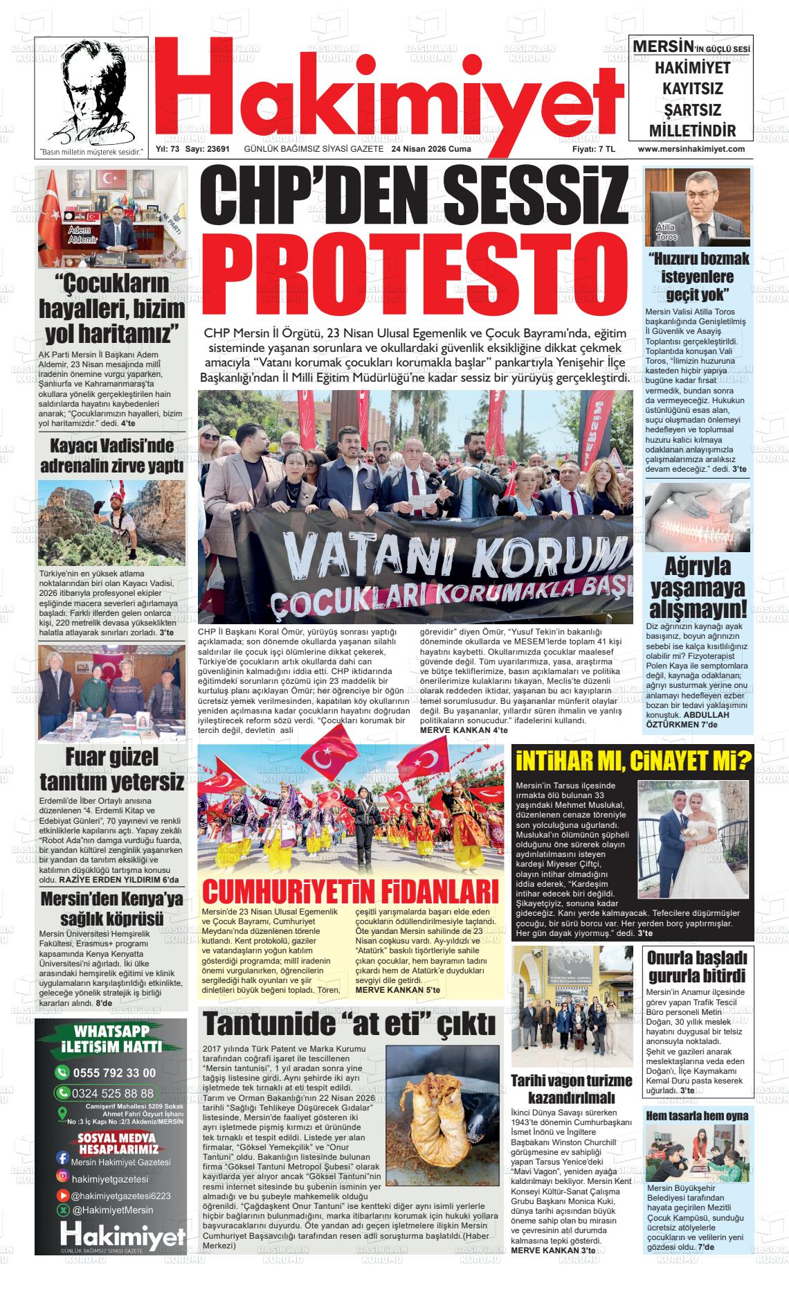 Konya Hakimiyet 24.04.2026