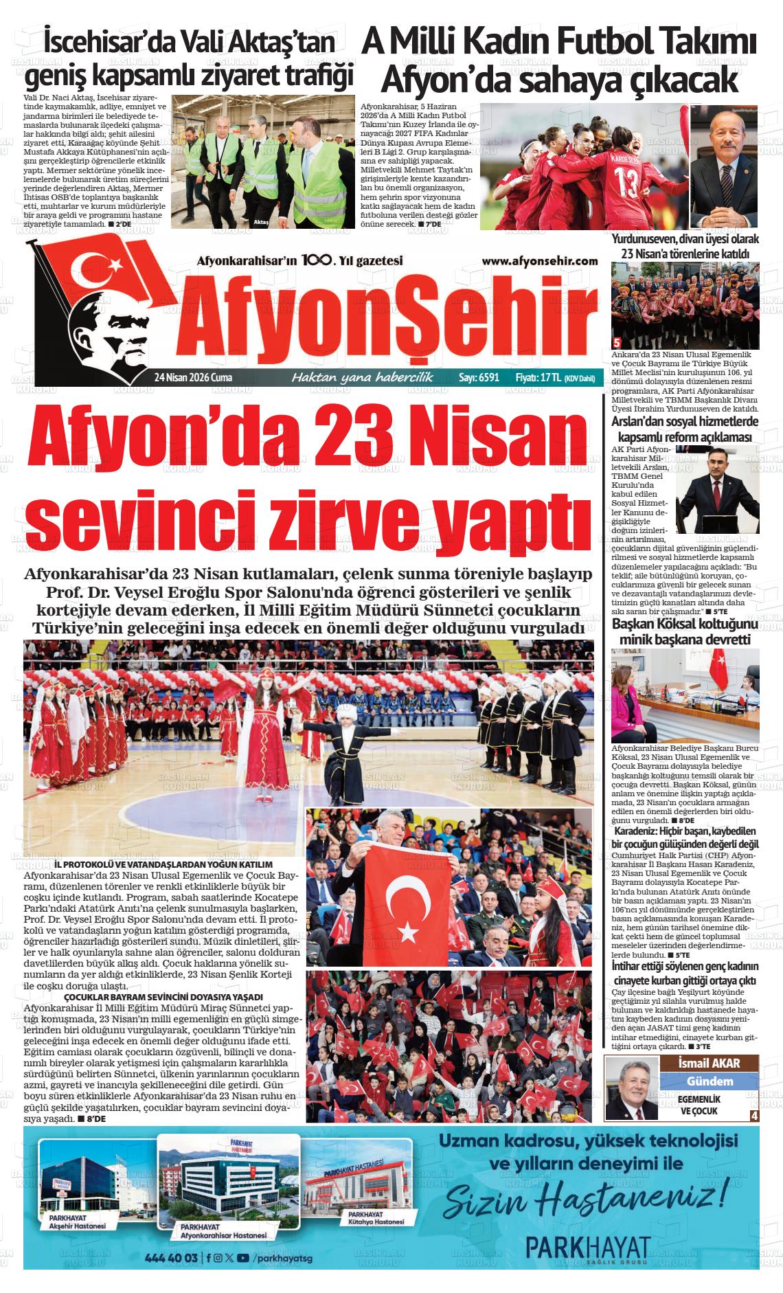 Afyonkarahisar Hisar 24.04.2026