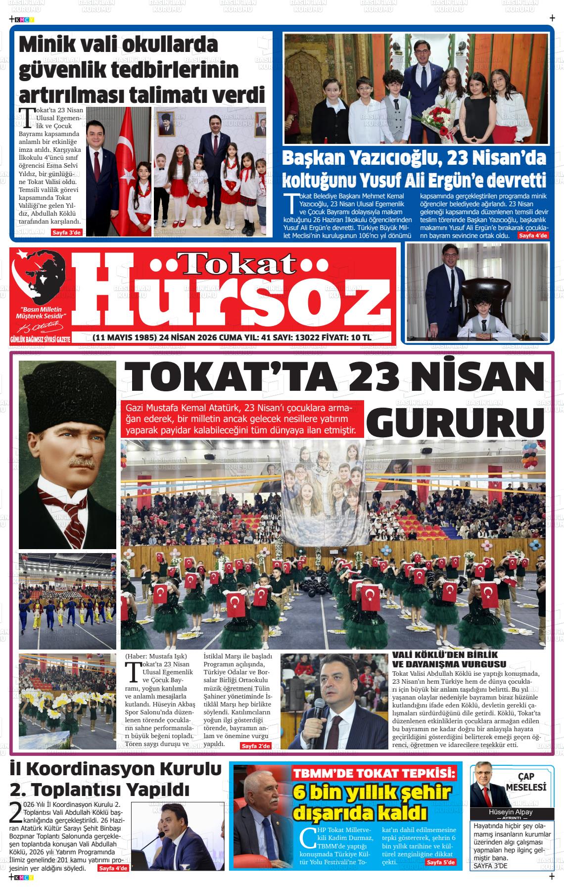Tokat Hursoz 24.04.2026