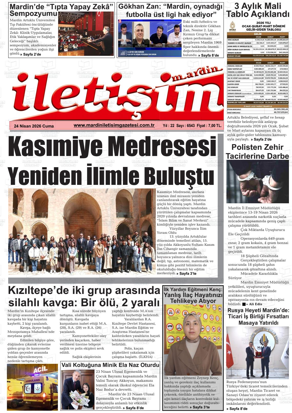 Mardin Iletisim 24.04.2026