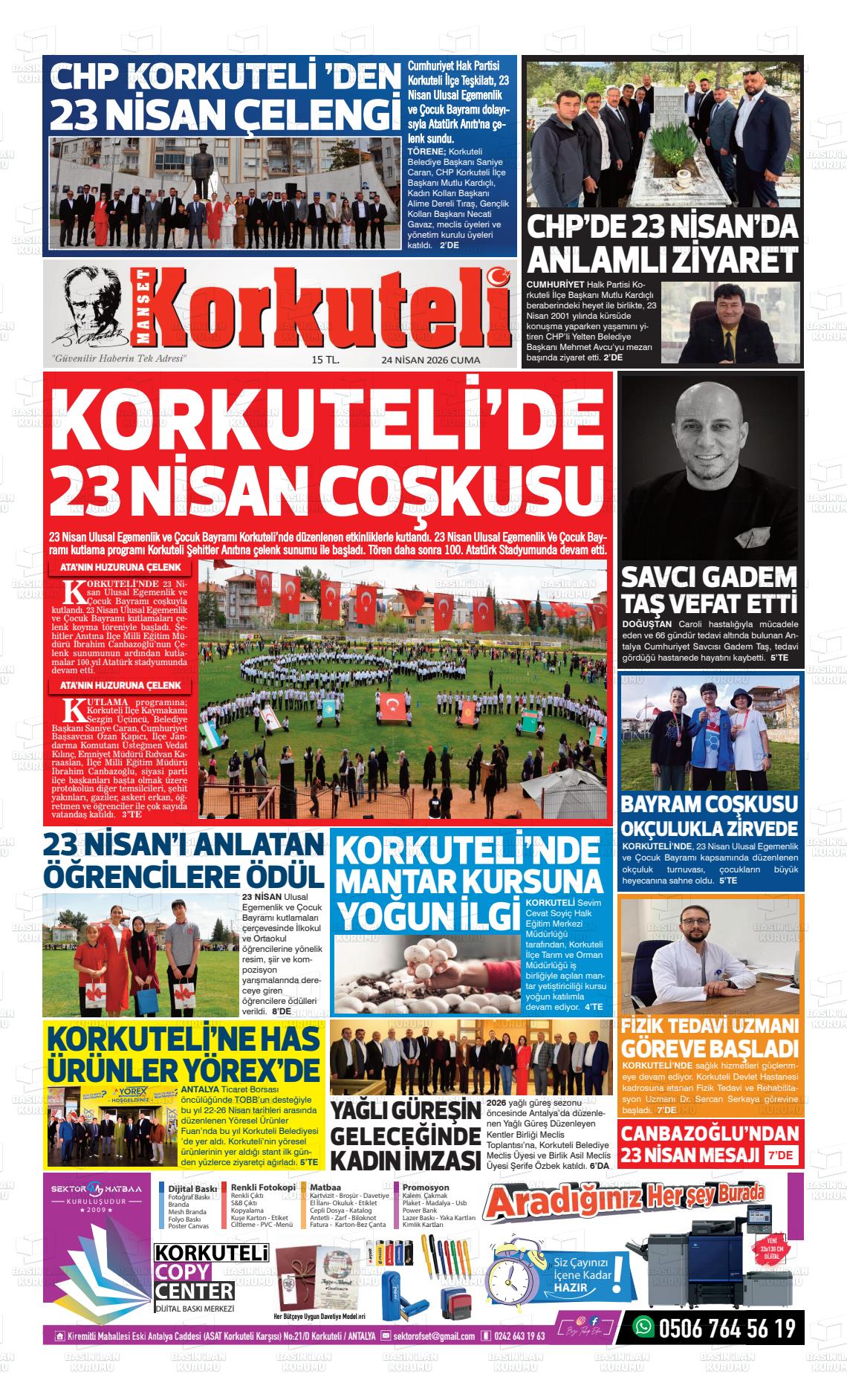 Antalya Korkutelimanset 24.04.2026